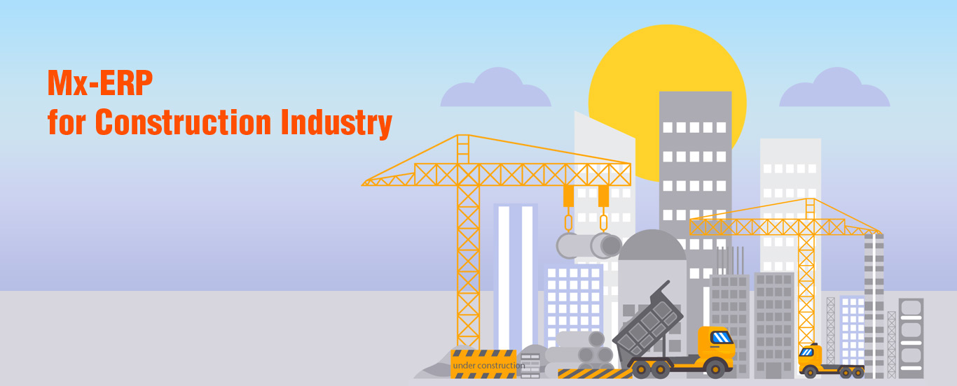 ERP software construction industry in India